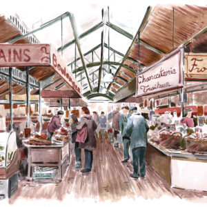 Maisons-Laffitte, au marché
