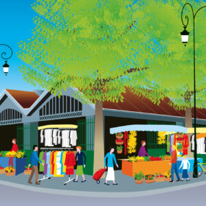 marché de Maisons Laffitte