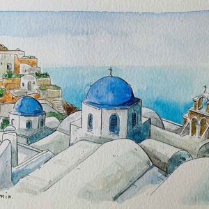 Santorin, cyclades