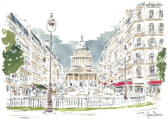 tableau du Panthéon à Paris