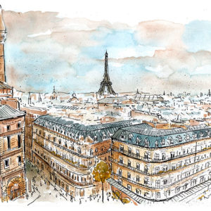 Paris, les toits de la Capitale