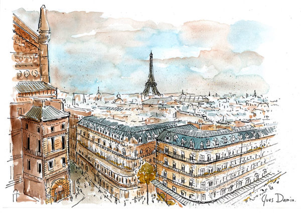 Paris, les toits de la Capitale