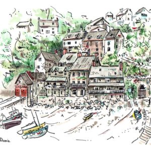 Angleterre, Clovelly, Devon