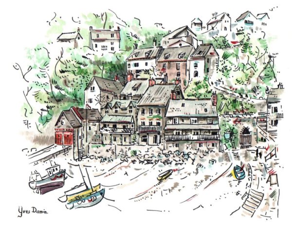 Angleterre, Clovelly, Devon