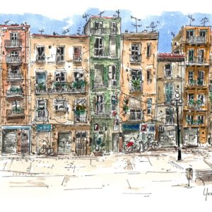 Espagne, Barcelone, el Bario Gótico