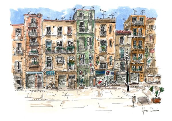 Espagne, Barcelone, el Bario Gótico