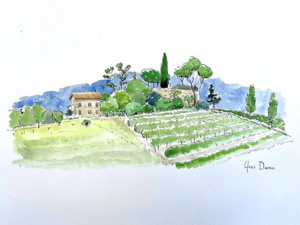 Paysage de Dordogne