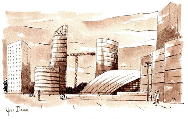 Paris, le Parvis de La Défense