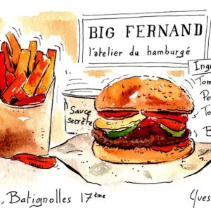 Paris, le Hamburgé de Big Fernand