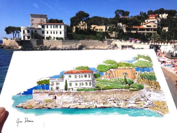 Provence, Cassis, plage du Bestouan. – Image 2
