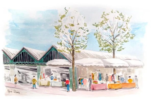 Maisons-Laffitte, le Marché