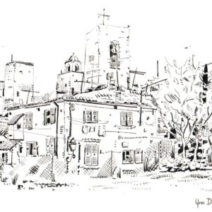 Italie, village de Toscane