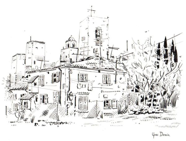 Italie, village de Toscane