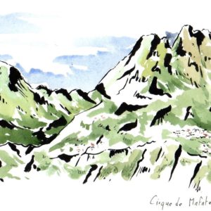 La Réunion, Cirque de Mafate, Piton Maïdon