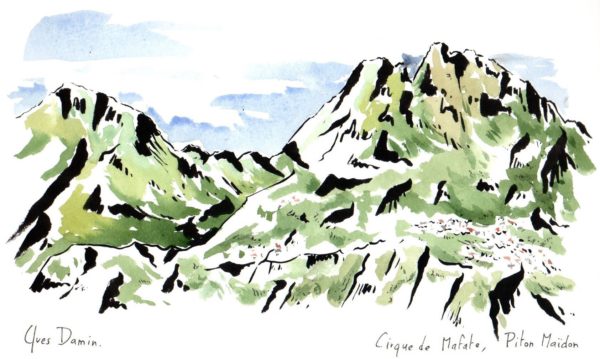 La Réunion, Cirque de Mafate, Piton Maïdon