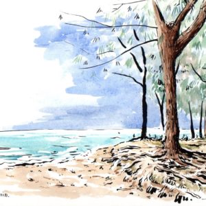 La Réunion, sur la plage