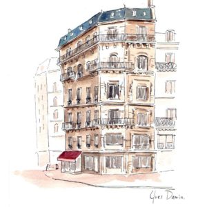 Paris, immeuble Haussmanien