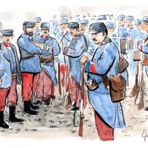 Personnages, soldats de la première guerre mondiale