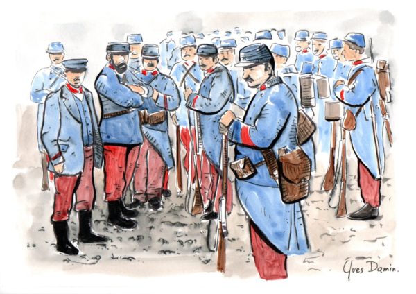 Personnages, soldats de la première guerre mondiale