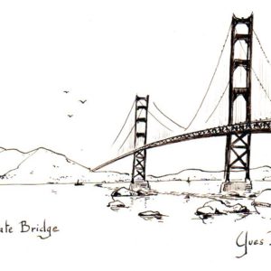 Etats-Unis, San Francisco, Golden Gate Bridge