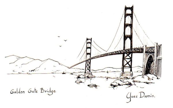 Etats-Unis, San Francisco, Golden Gate Bridge
