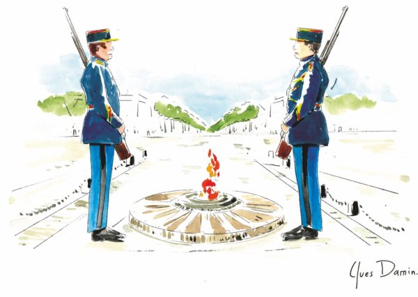 Personnages, Tombe du Soldat Inconnu